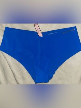 New with tags Victoria's Secret Bright Blue Seamless Panty